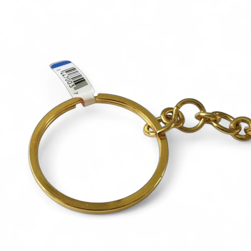 SEPHORA Gold Logo Keychain Bag Charm - Heavyweight Luxe Accessory - NWT